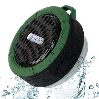 Wholesale portable waterproof mini shower wireless solar wireless speaker